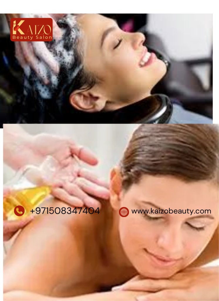 Hot Oil Therapy with Wash and Blow Dry